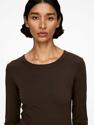 Rib Long-Sleeve Top | Arket UK