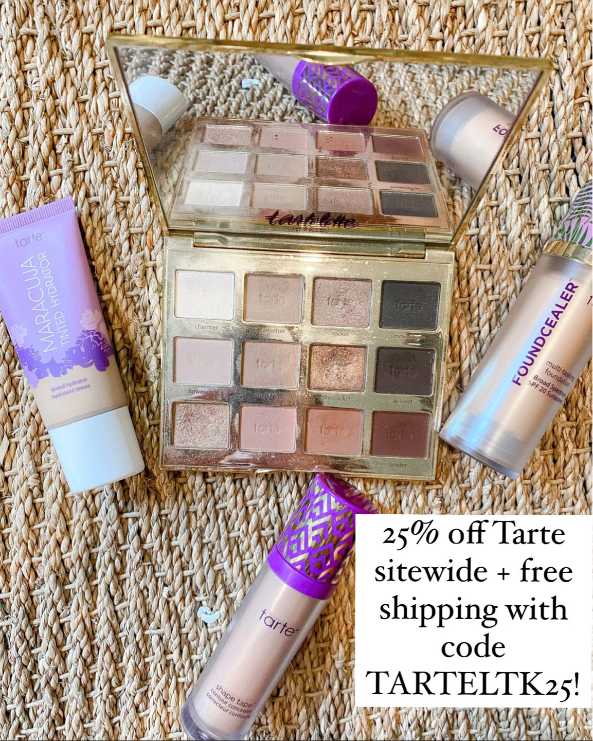 25% off Tarte sitewide + free shipping with code TARTELTK25! Beauty sale // Tarte Cosmetics // fall must haves 🤩

#LTKbeauty #LTKSale #LTKSeasonal