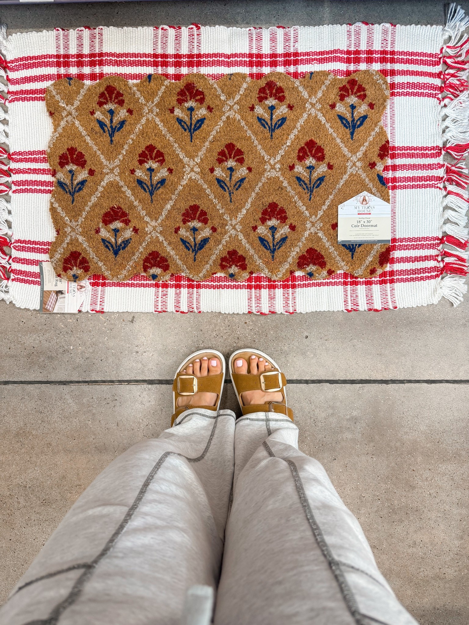 New door mat and accent rug!
4th of July 
Red white and blue!

#LTKHome