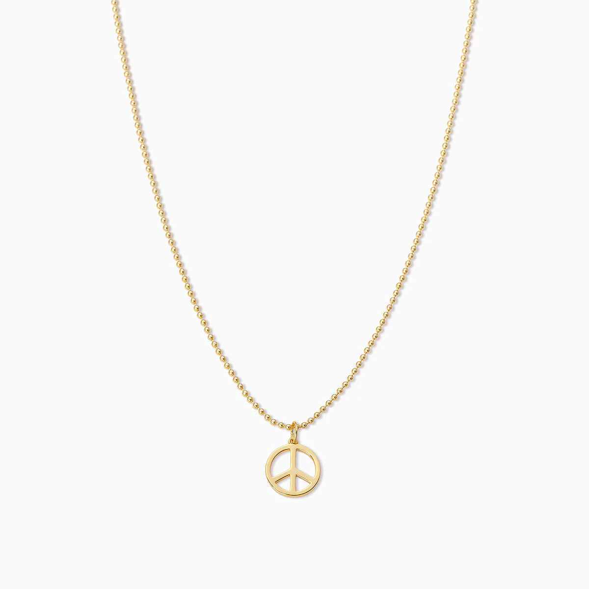 Peace Sign Pendant Necklace | Uncommon James
