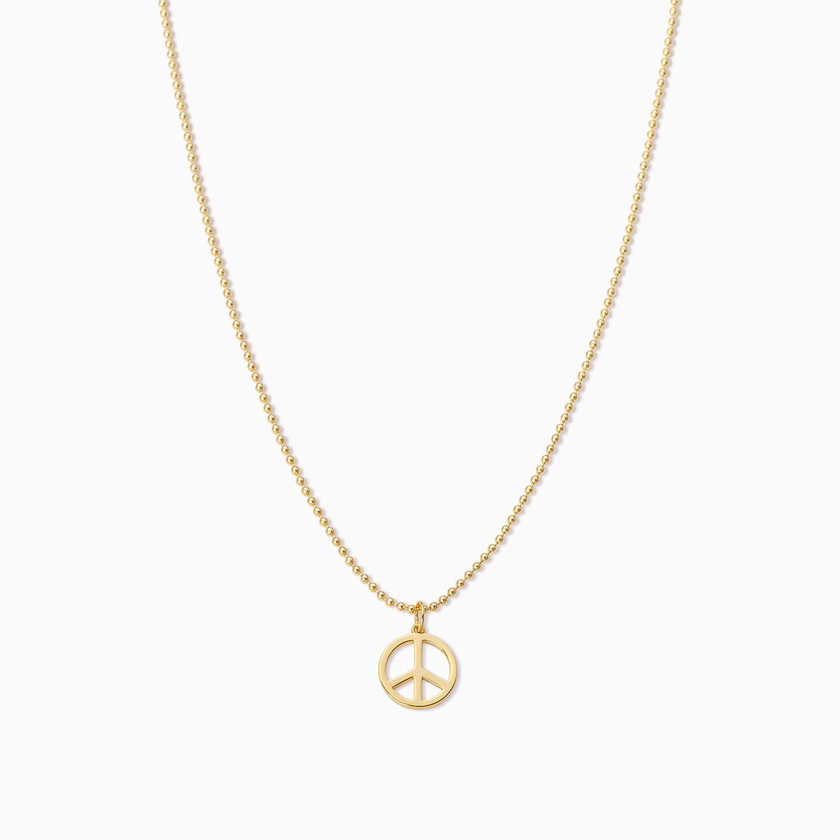 Peace Sign Pendant Necklace | Uncommon James