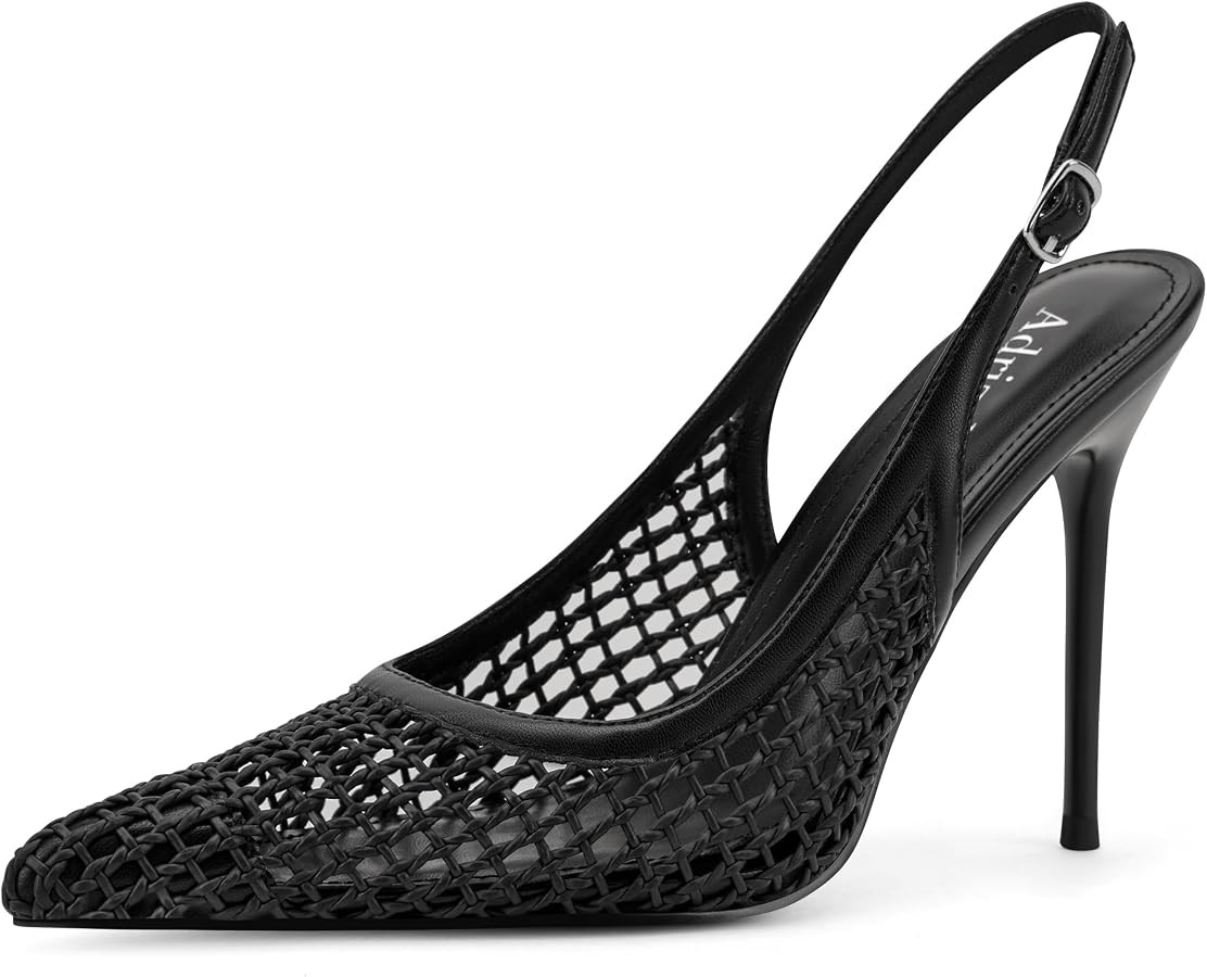 Slingback Heels for Women Stiletto High Heels Pumps | Amazon (US)