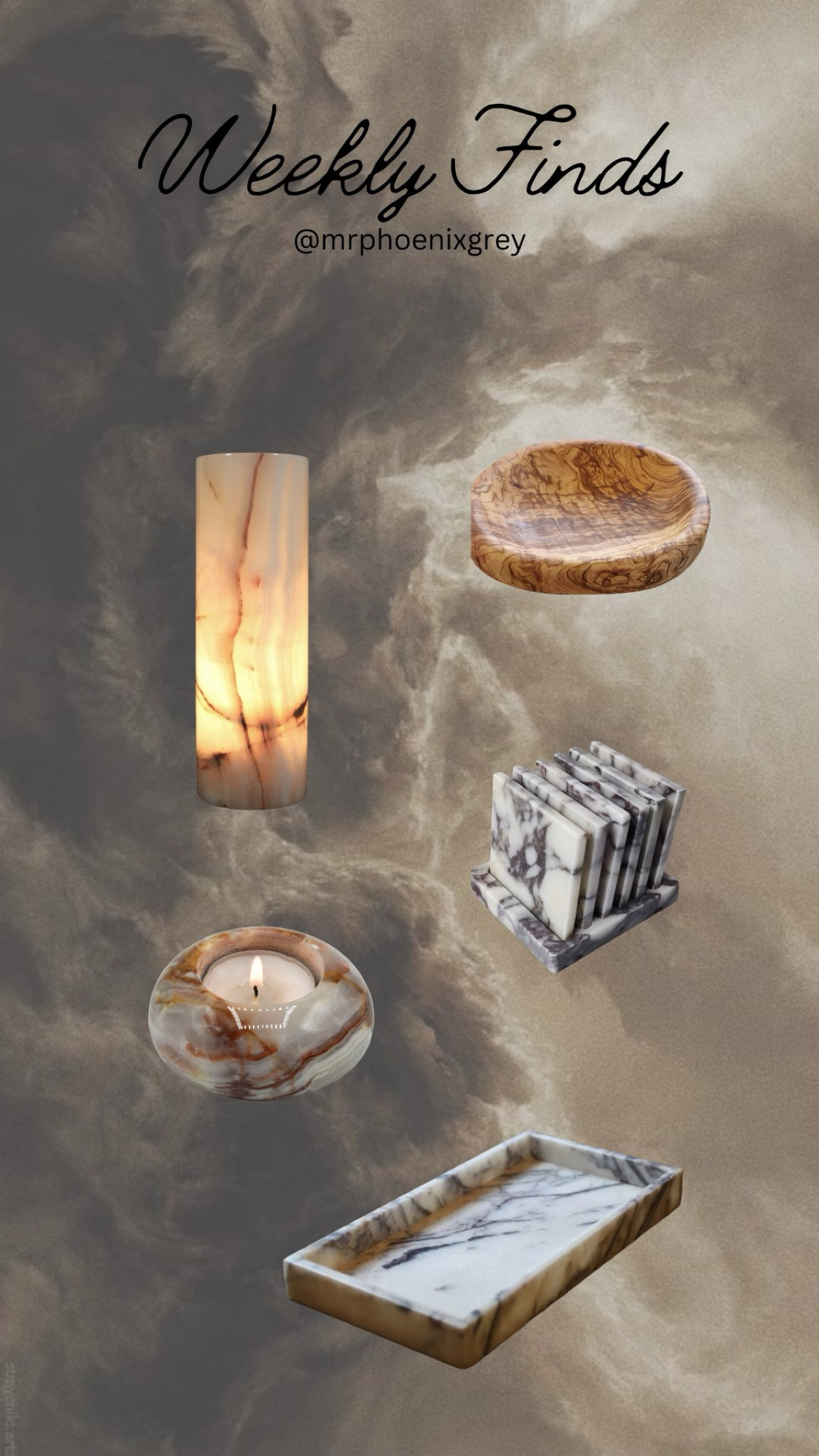 Beautiful onyx and marble home decor finds on Etsy! 

#LTKHome #LTKFindsUnder50 #LTKFindsUnder100