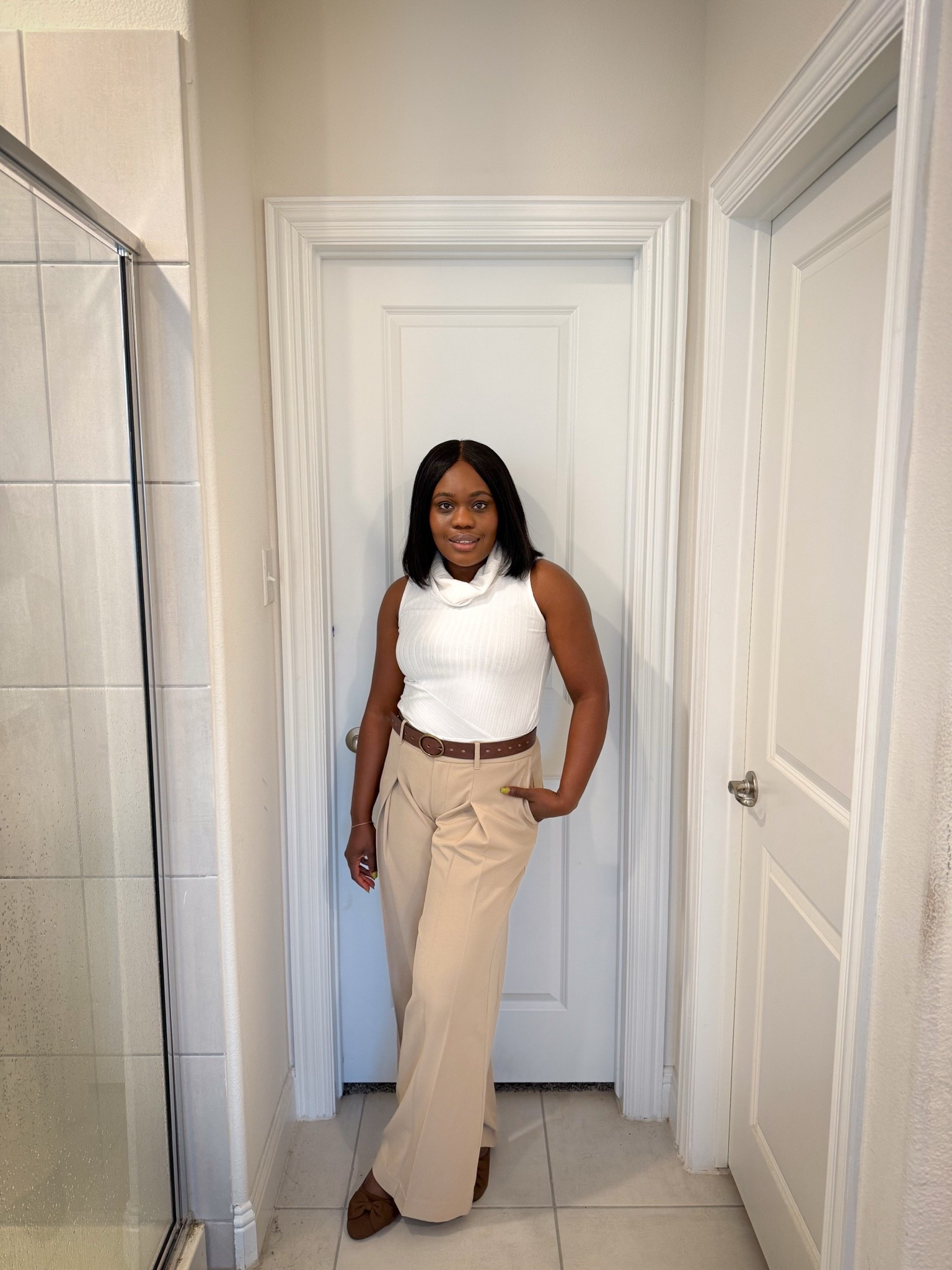 Casual work outfit idea