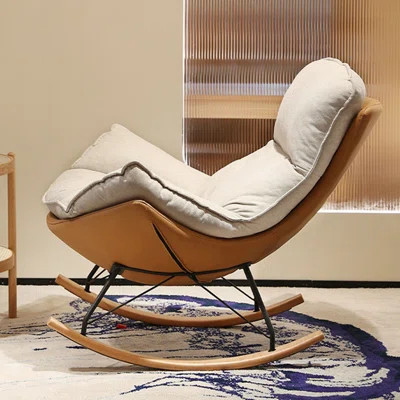 Fashion Casual Down Simple Home Rocking Chair Rocking Chair | Wayfair North America