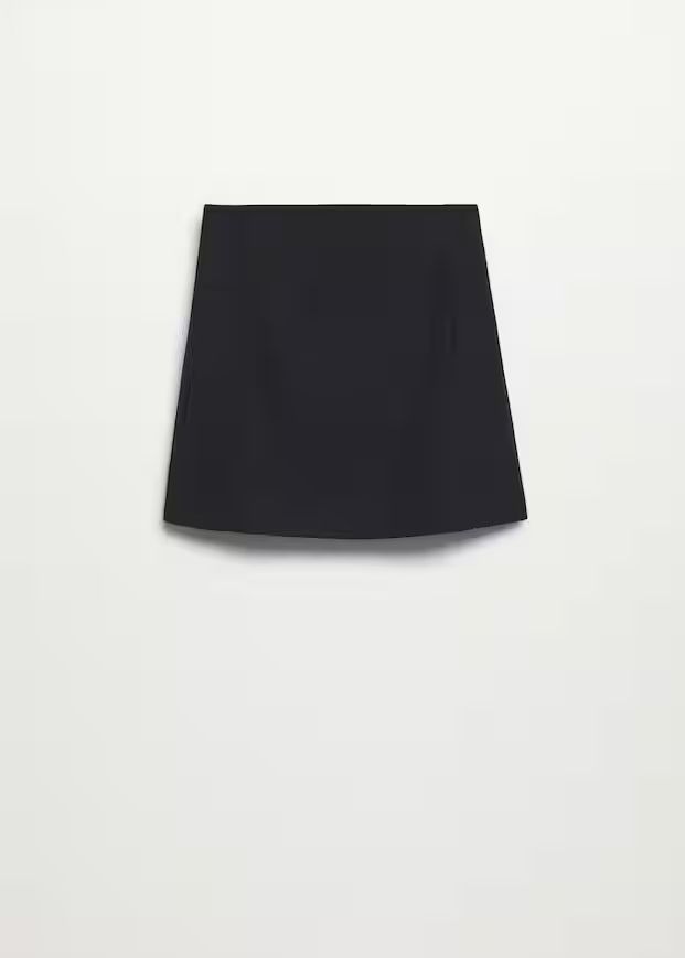 Textured miniskirt | MANGO (UK)
