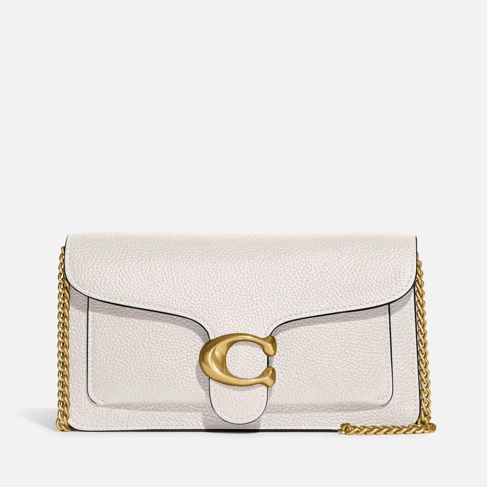 Coach Tabby Chain Leather Clutch Bag | Mybag.com (Global) 