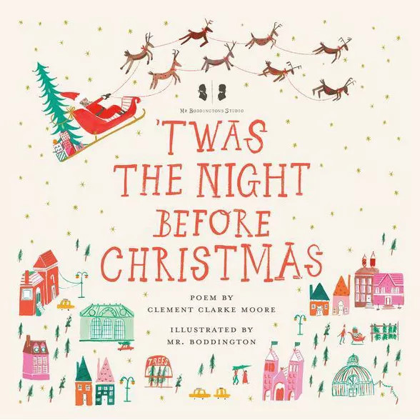 Mr. Boddington's Studio: 'Twas the Night Before Christmas - by  Clement Clarke Moore (Hardcover) | Target