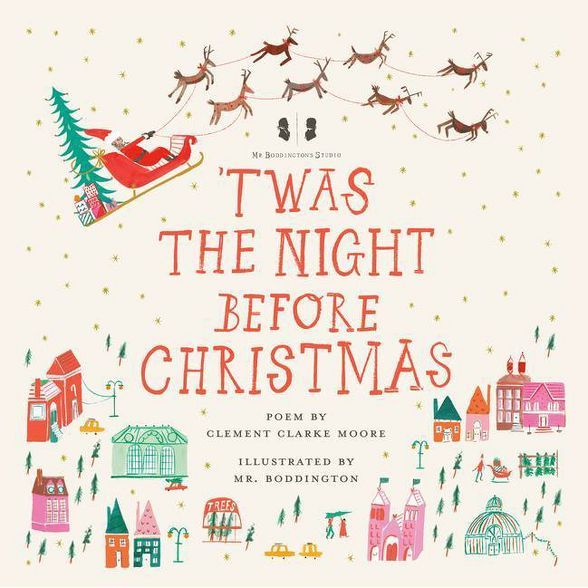 Mr. Boddington's Studio: 'Twas the Night Before Christmas - by  Clement Clarke Moore (Hardcover) | Target