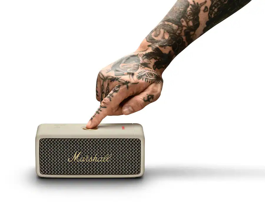 Marshall - Emberton II Portable Bluetooth Speaker with Rugged Waterproof / Dust-proof Wireless De... | Best Buy U.S.