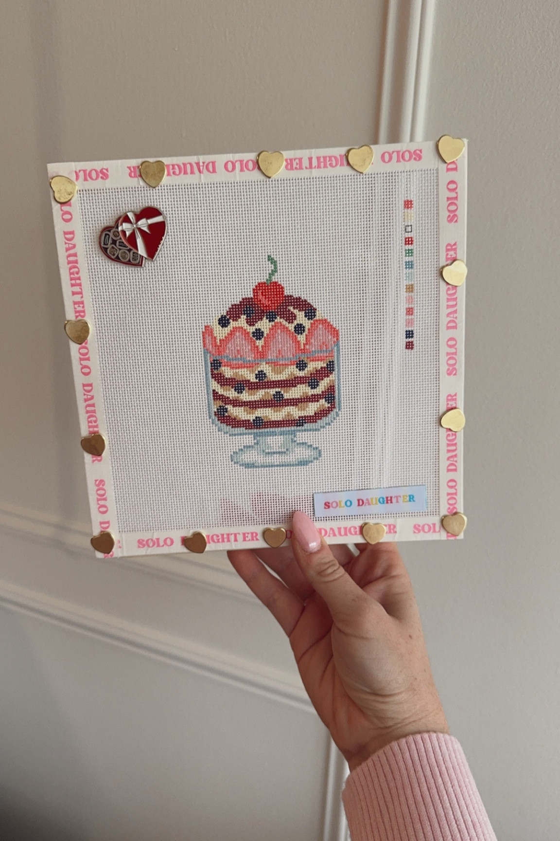 Loving this needlepoint canvas!