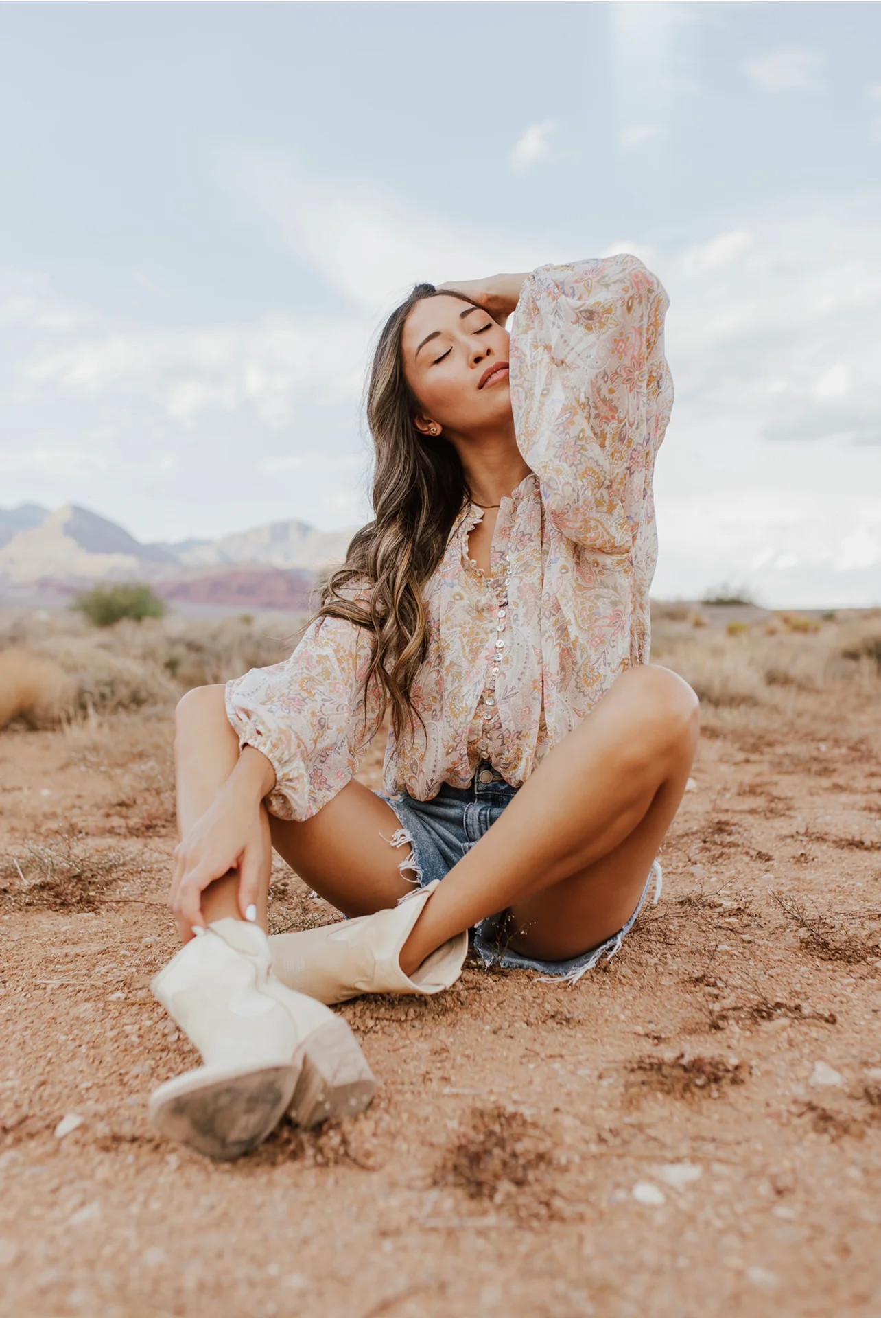 Olivia Paisley Blouse | Kins Collective