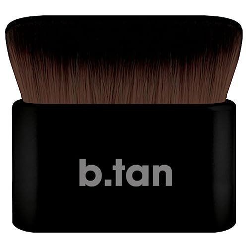 b.tan Face & Body Blending Brush | Air Brush'd - Self Tanning Kabuki Applicator for a Flawless, Streak-Free Blend, Big Fluffy Straight Angled Top for Self Tanner, Makeup, Cream, Foundation, & Contour | Amazon (US)