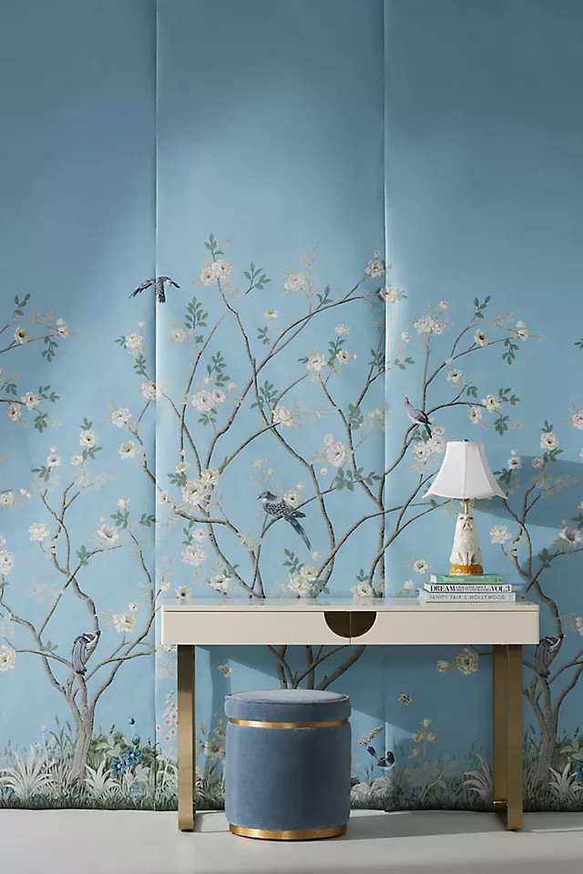 Lingering Garden Mural | Anthropologie (US)