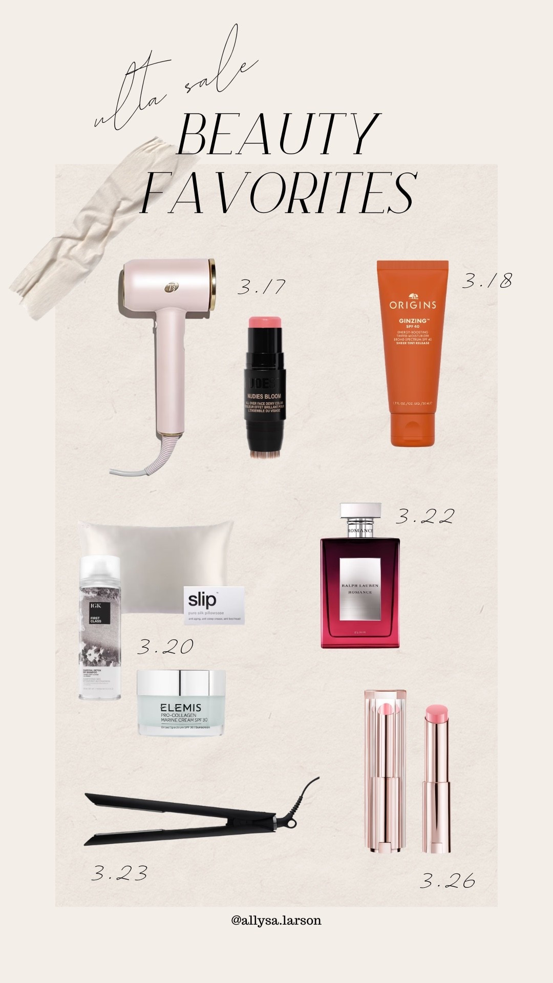 Sharing some of my beauty favorites from the Ulta Beauty Sale - 50% off select products for each day of March 

#LTKBeauty #LTKSaleAlert #LTKSeasonal