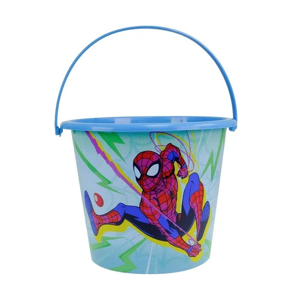Spiderman Jumbo Blue Plastic Easter Pail with Durable Design by Ruz | Walmart (US)