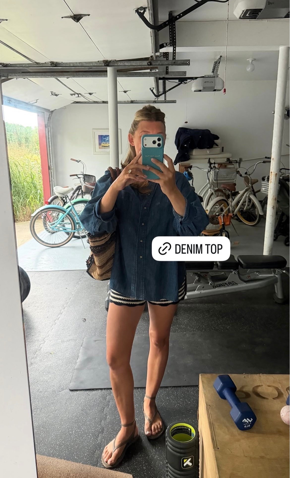 Love this denim top!

#LTKootd #LTKSeasonal