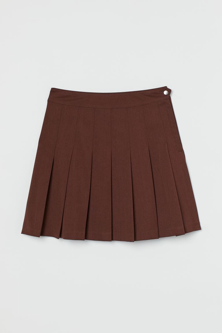 Short Pleated Skirt | H&M (US + CA)