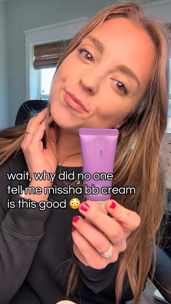 This is my go-to when I want my skin to look even but still natural ✨ The Missha Perfect Cover Serum BB Cream blends like skincare while helping smooth the look of redness and uneven tone. It gives that lightweight, healthy skin finish that’s perfect for everyday makeup.

⸻



#missha
#tiktokmademebuyit
#kbeautyfinds
#bbcream
#ltkbeauty

#LTKBeauty #LTKmorningroutine #LTKgrwm