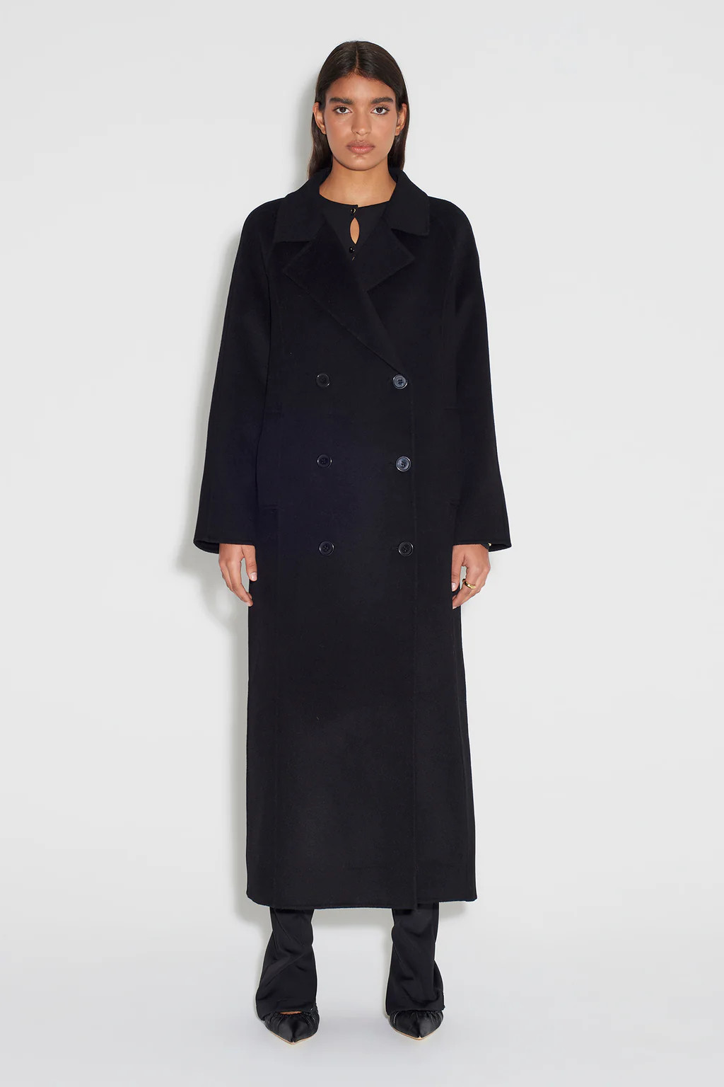 Matthews Coat Black | Hansen and Gretel