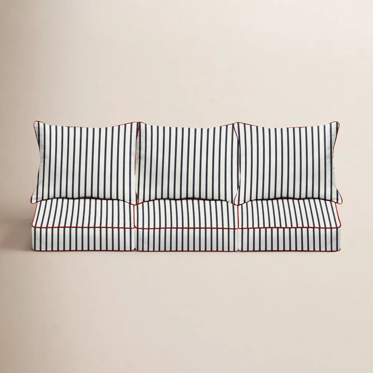 Corley Sunbrella Sofa Seat and Back Cushion Set (Set of 3) | Wayfair North America