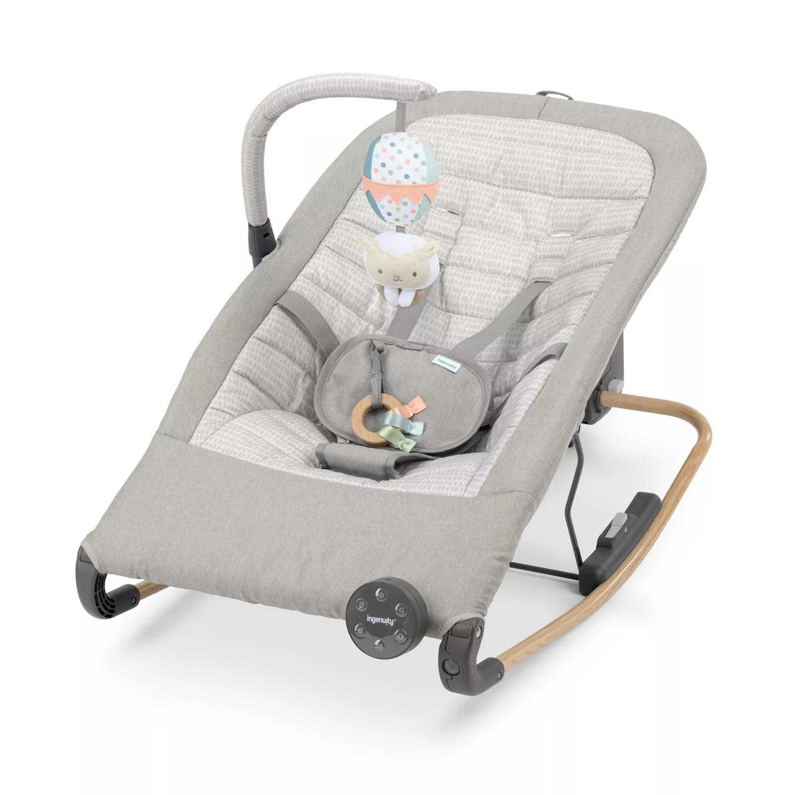 Ingenuity Keep InMotion Automatic Rocker Baby Bouncer, Gray | Kohl's
