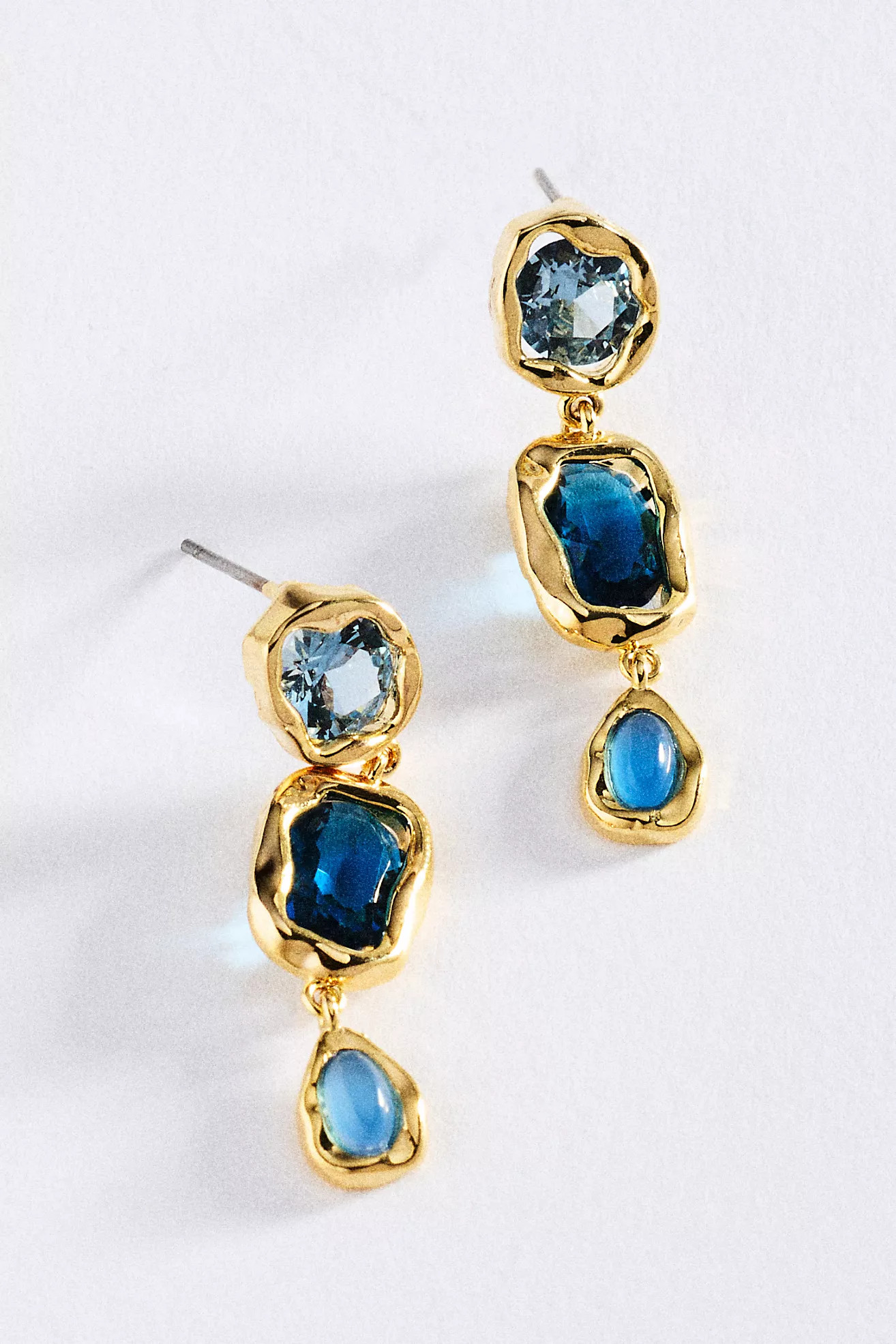 Bold Gemstone Drop Earrings | Anthropologie (US)