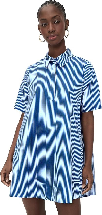 English Factory Women's A-line Short Sleeve Shirt Dress | Amazon (US)
