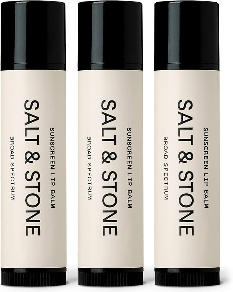 Amazon.com: SALT & STONE Lip Balm SPF 30 (3 Pack) | Broad Spectrum Lip Protection | Water Resista... | Amazon (US)