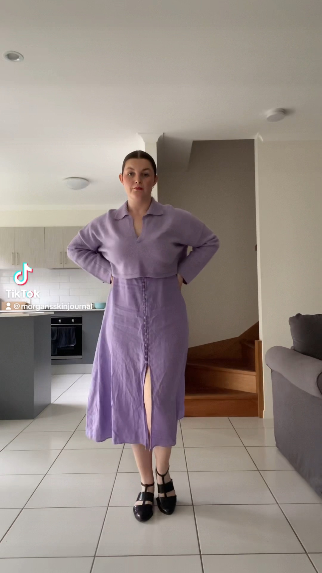 A non boring monochromatic lilac outfit to brighten up a boring rainy work day 💜

#LTKSeasonal #LTKaustralia