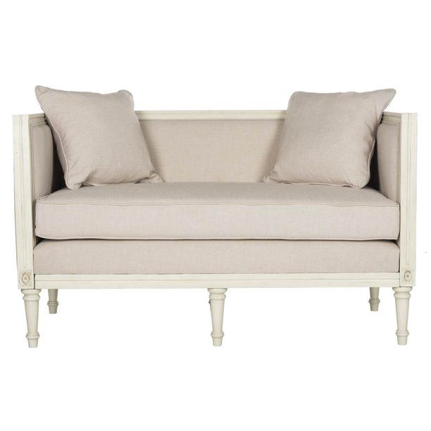 French Country Settee in Beige | Walmart (US)