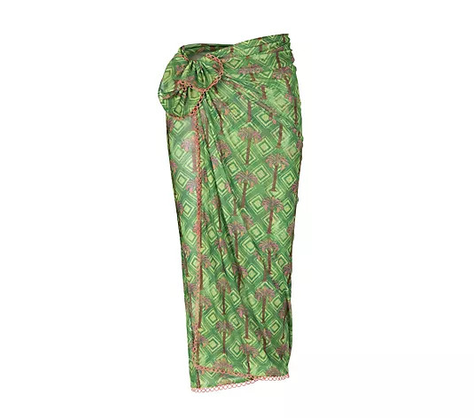 Chelsea Peers Tie Waist Midi Sarong - QVC UK | QVC UK
