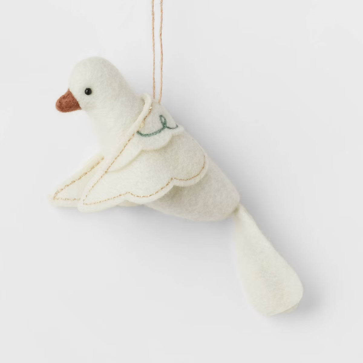 Fabric Dove Christmas Tree Ornament White - Wondershop™ | Target