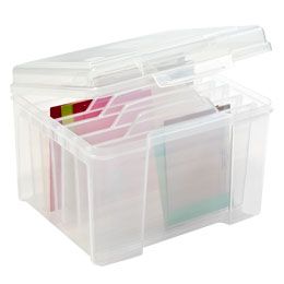 Iris Clear Card Keeper | The Container Store