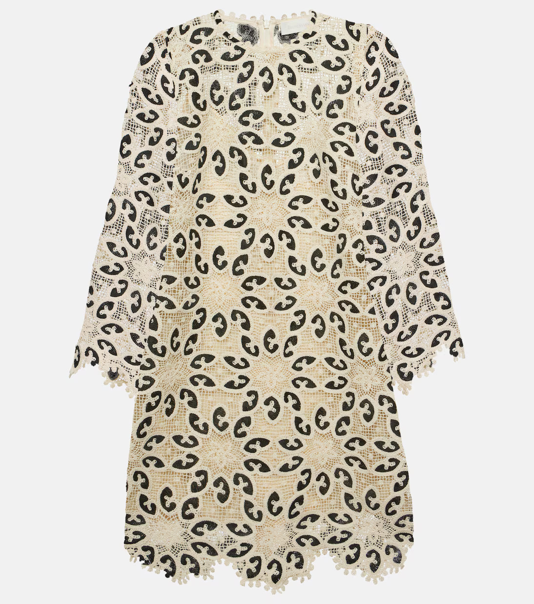 Ottie cotton-blend lace minidress | Mytheresa (US/CA)