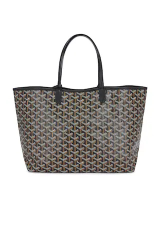 FWRD Renew Goyard Saint Louis PM Tote Bag in Black from Revolve.com | Revolve Clothing (Global)