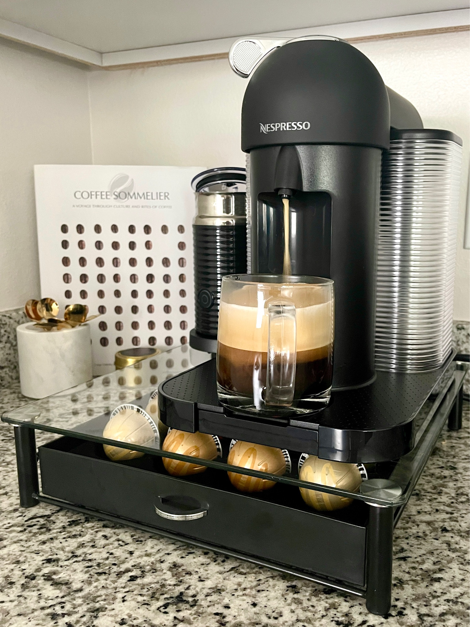Nespresso Coffee Machine Corner. 

#LTKhome #LTKSale #LTKsalealert