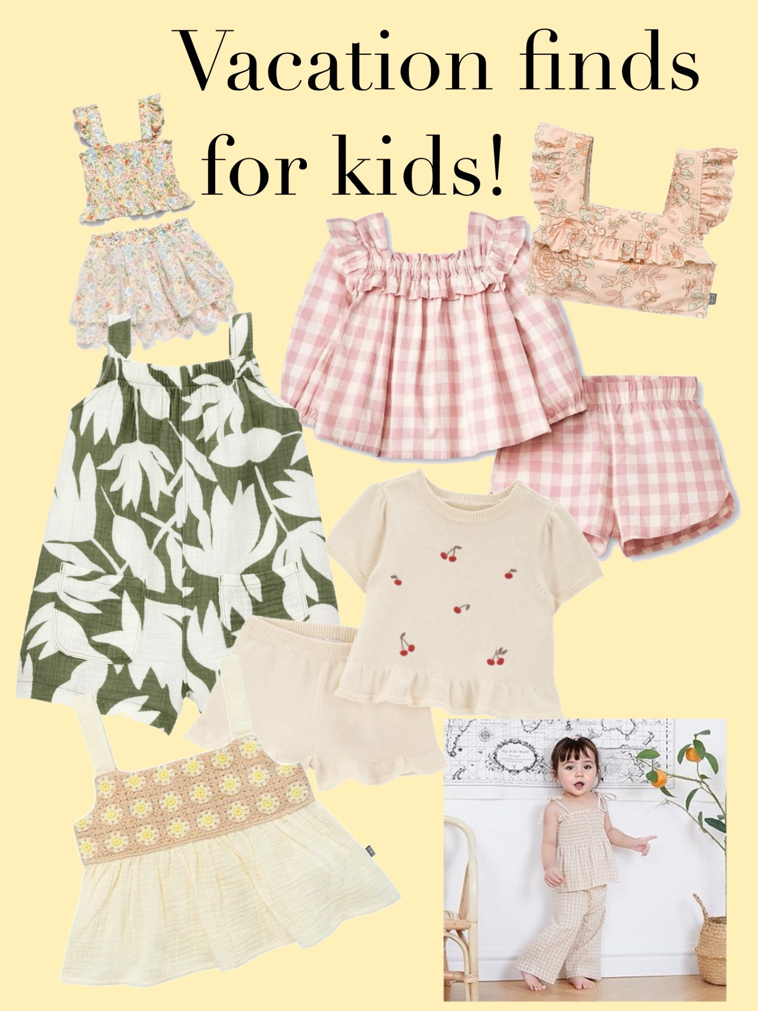 Kids outfits for vacation! 

#LTKTravel #LTKSwim #LTKBaby