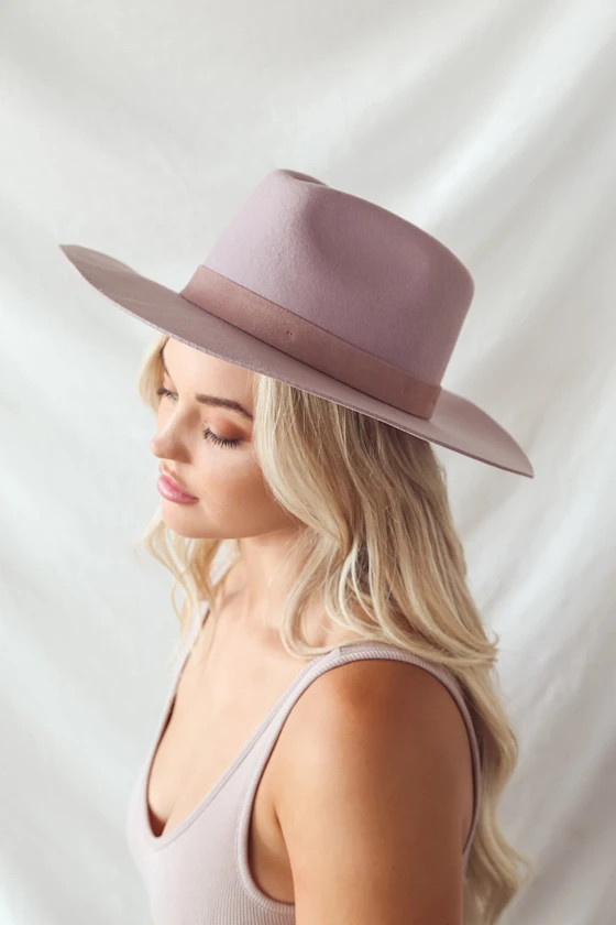 River Taupe Wool Fedora Hat | Lulus (US)
