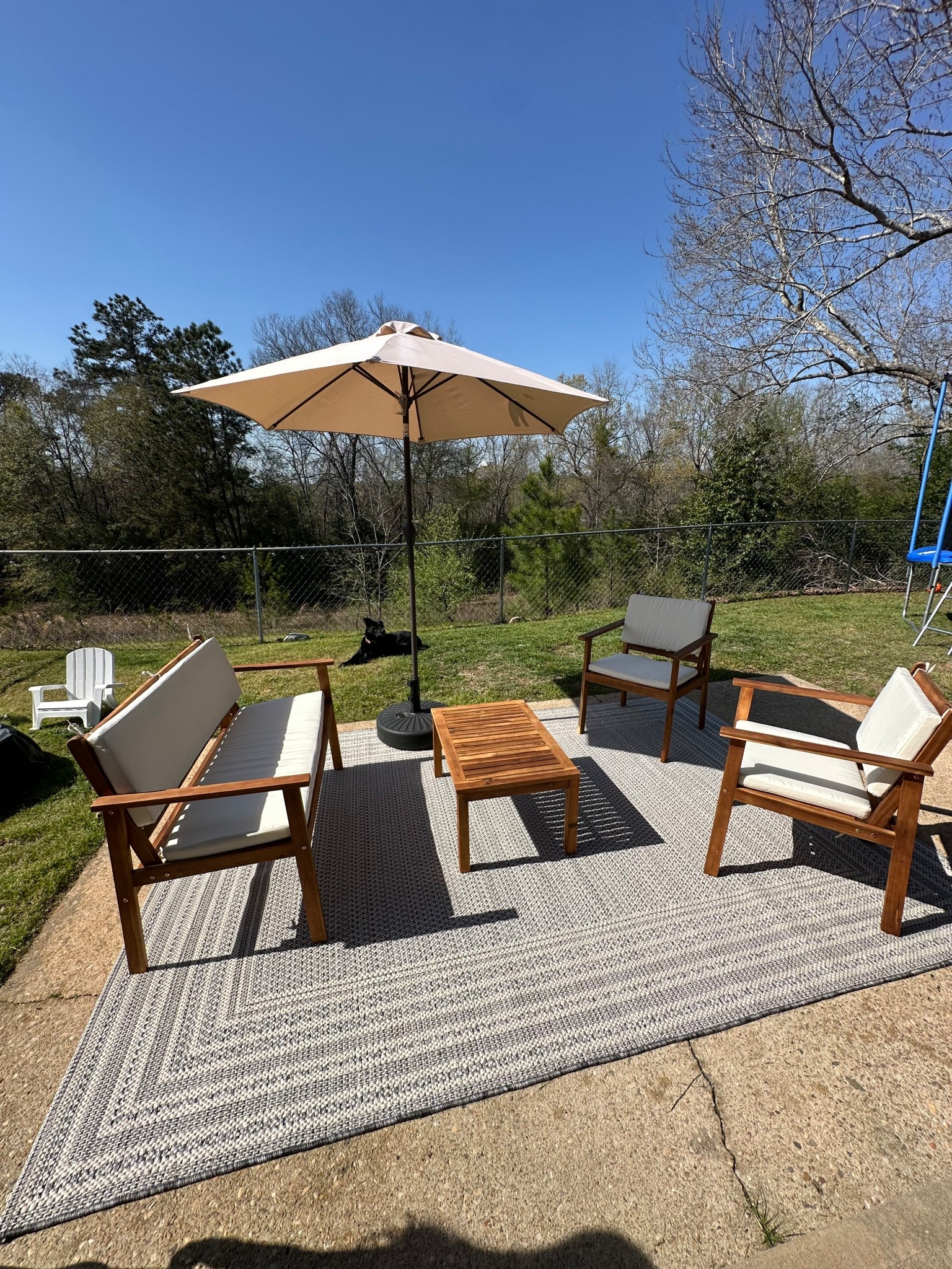 Back patio furniture 

#LTKSeasonal #LTKU #LTKHome