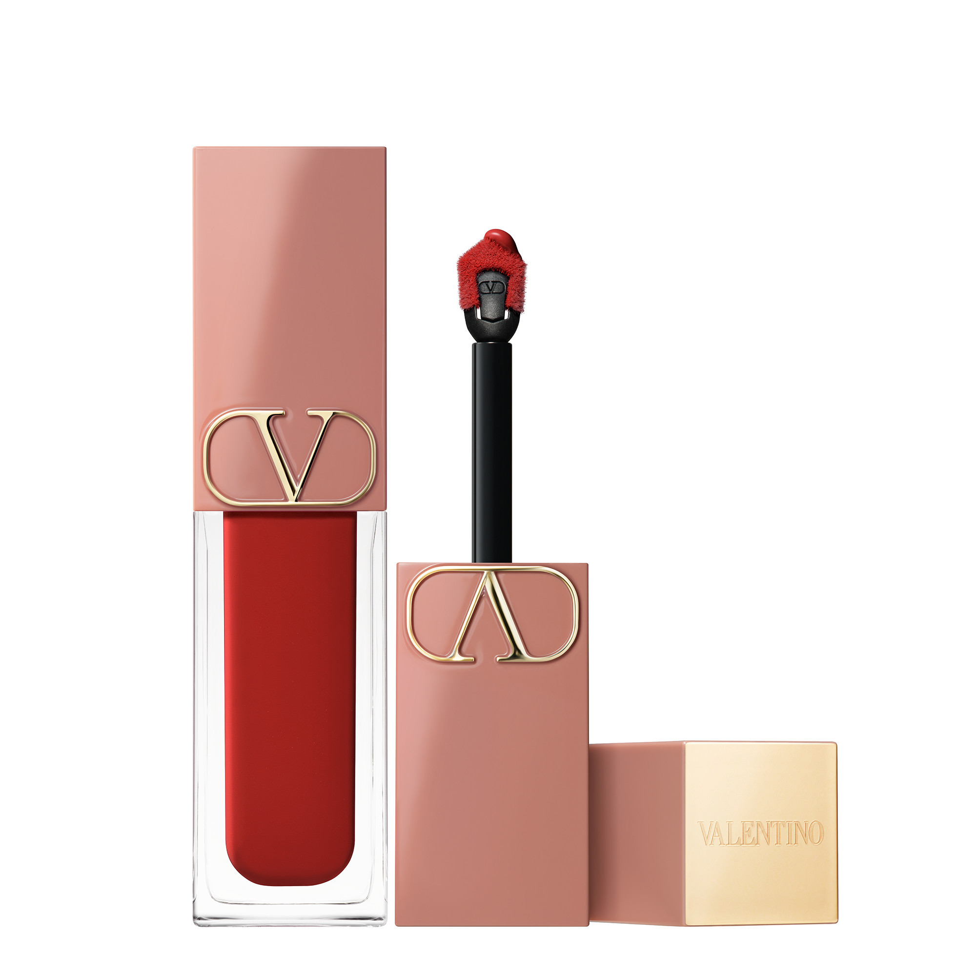 Valentino Beauty Liquirosso 2 In 1 Lip & Blush Soft Matte Color Lipstick | Shade: 111A : Undressed Velvet | Valentino Beauty