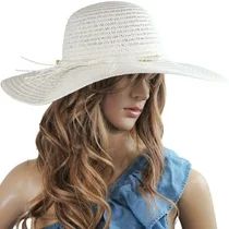 DEBRA WEITZNER Beach Straw Floppy Hat For Women Wide Brim - Sun Protection - Packable Foldable Su... | Walmart (US)