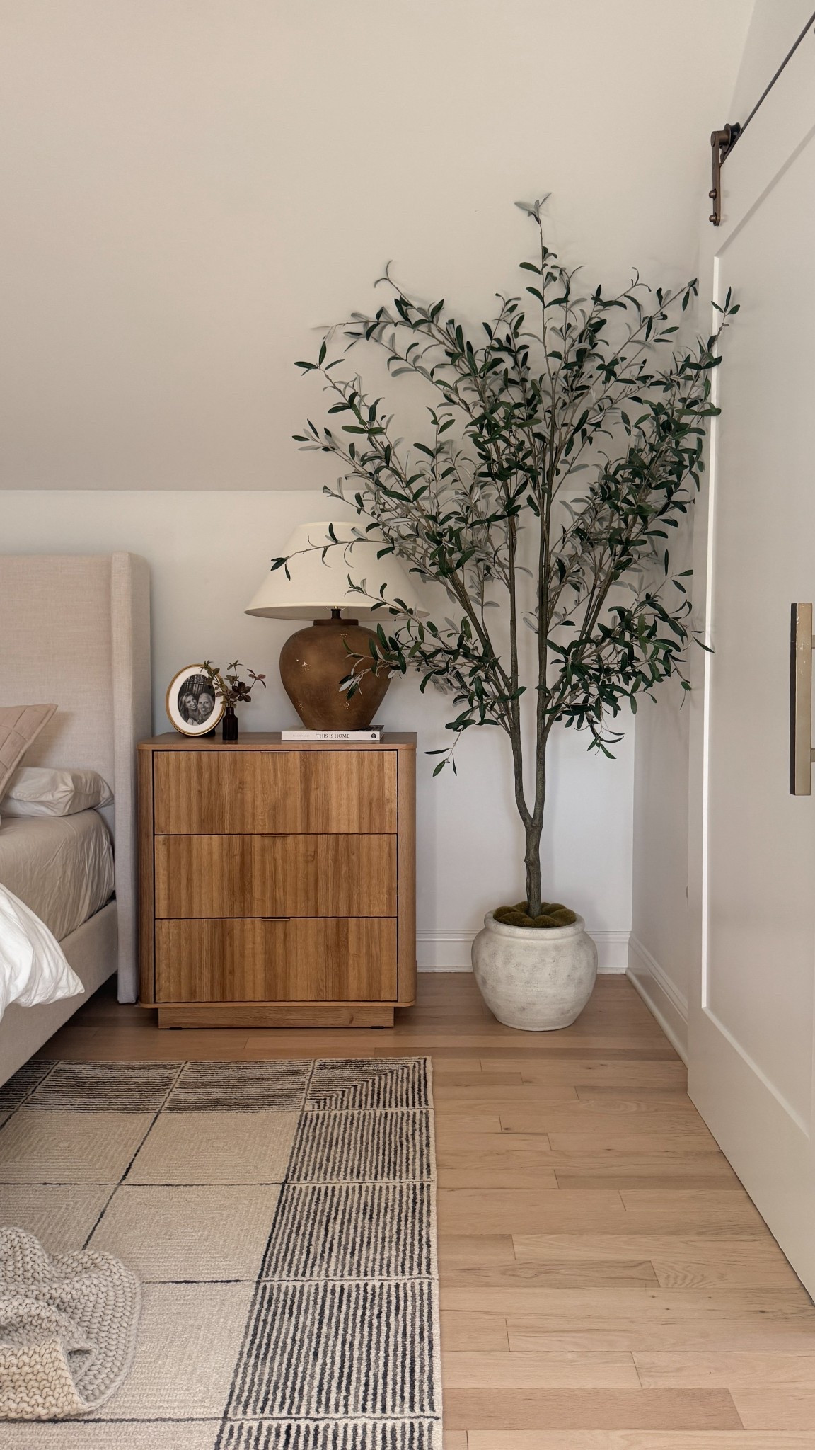 My most asked about olive tree 🌿 and she’s finally on sale! This potted olive tree has been such a staple in our home—it adds the perfect touch of greenery without any maintenance.

Right now it’s 30% off with Target Circle, which makes this beauty only $175 🙌 Definitely one of those pieces that instantly elevates a corner and feels so timeless.

#TargetHome #TargetStyle #OliveTreeDecor #NeutralHome #ModernOrganic #HomeStyling #LTKHome

#LTKStyleTip #LTKSaleAlert #LTKHome