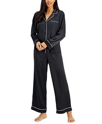 INC International Concepts Mommy & Me Matching Satin Notch Collar Pajama Set, Created for Macy's ... | Macys (US)