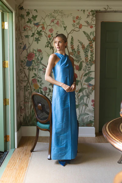 Camille Dress - Cornflower | Julia Amory