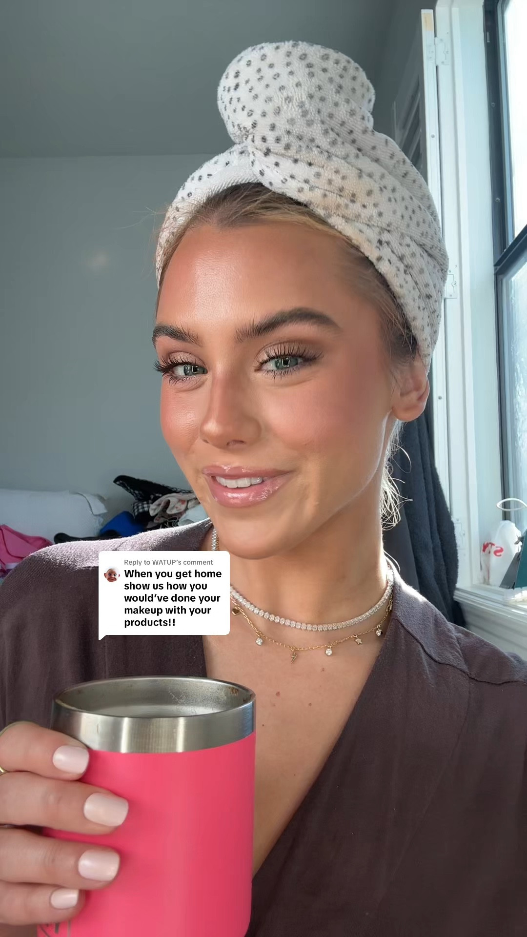 This is my make up routine for perfect looking skin every single time! As someone with very acne, prone sensitive skin I need a make up routine that’s going to work. It’s gonna give me that confidence in that coverage for my acne. This hits the mark every single time I’m obsessed with these products I love this routine and this is pretty much my go to whether I’m wearing it every day or whether I’m wearing it to a wedding! MY DIBS CODE IS SLOANE15. Haus labs foundation shade 200. Dibs beauty love beam perfector shade 2, baked bronzer shade spiced chai or caramel cappuccino, baked blush, shade popstar, or spice girl. To 28 concealer in DTLA. House labs concealer and shade 24. Haus labs powder and tower 28 powder shade translucent. Haus labs cream blush glassy pitaya, powder blush hibiscus haze. Makeup forever lip liner in wherever walnut. Lawless beauty forget the filler lip plumping gloss shade velvet daisy. L’Oreal Paris highlight stick shade 640. Valentino eye to cheek pallet shade 4. Maybelline sky, high mascara, shade, true brown. Dibs beauty contour stick shade 4. 

#LTKBeauty #LTKWatchNow #LTKSeasonal