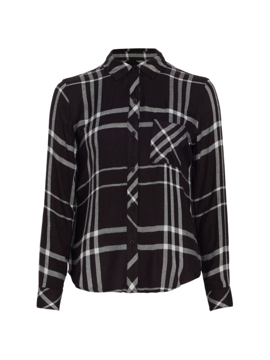 Hunter Plaid Button-Front Shirt | Saks Fifth Avenue