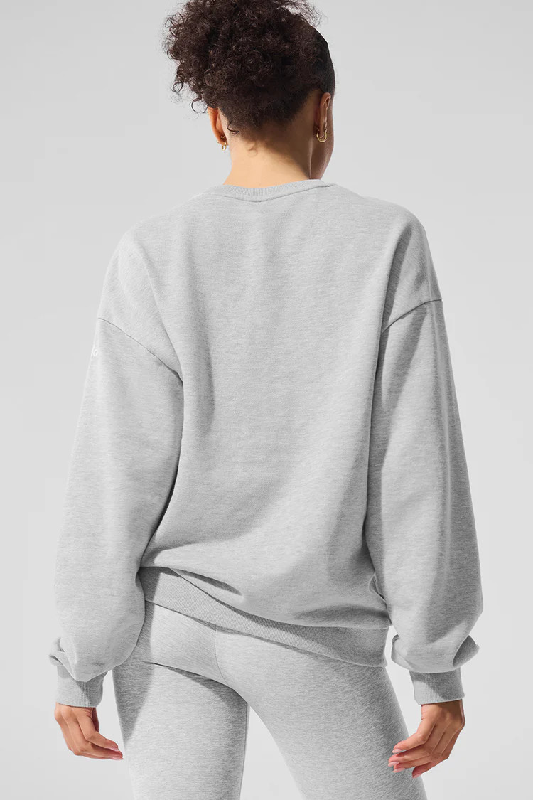 Chill Crew Pullover - Olive Tree | Alo Yoga