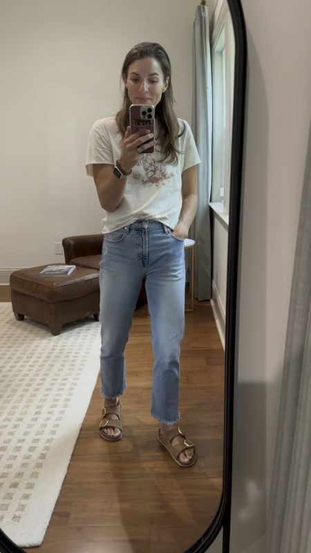 The are the Chelsie high rise and are the jeans I probably wore the most often! They are so comfortable and hold their shape so well! Use code NTKANNI30 for 30% off ABLE’s anniversary sale! 

#LTKsalealert #LTKfindsunder100 #LTKstyletip