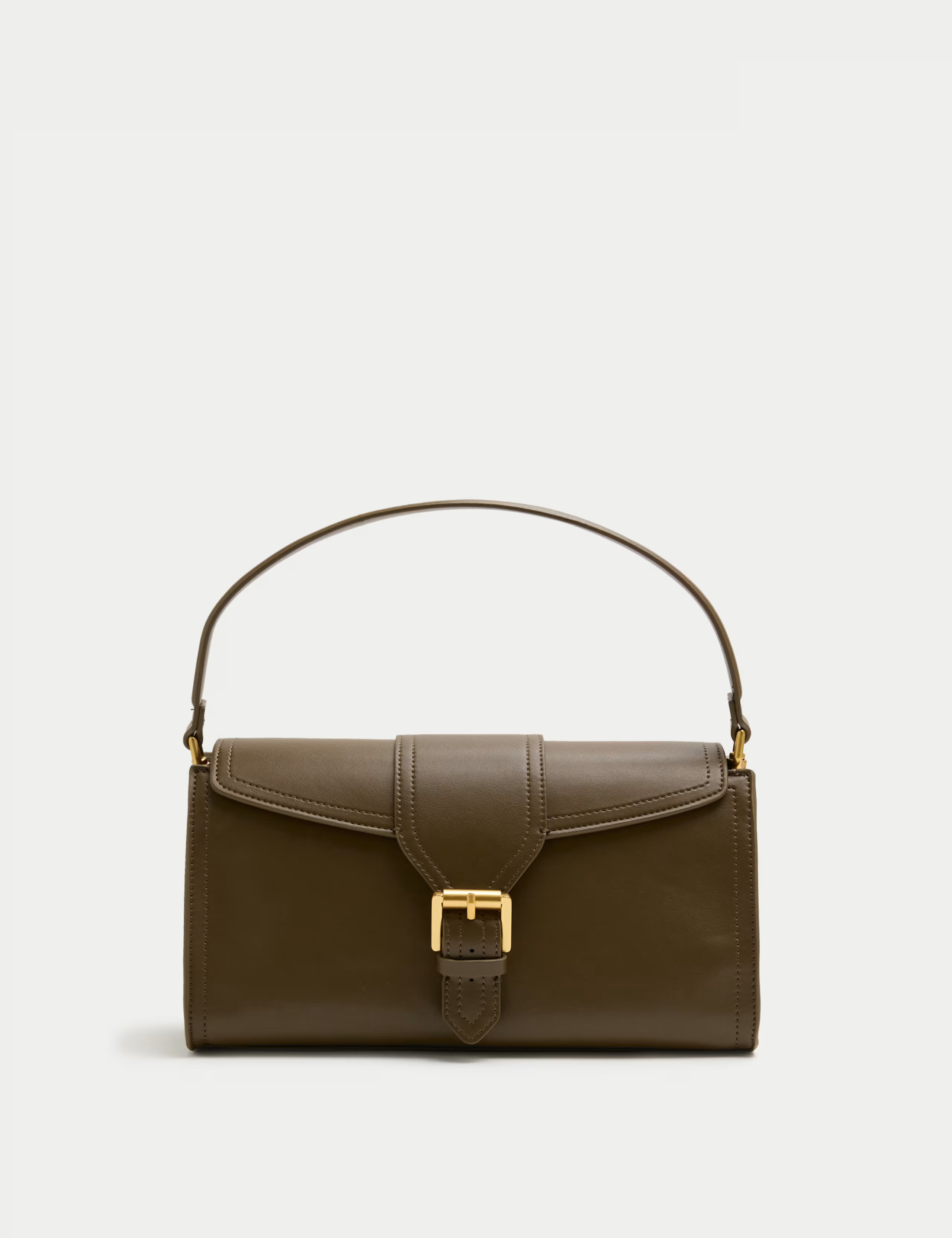 Faux Leather Buckle Shoulder Bag | Marks & Spencer (UK)